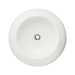 V90-Bisque Porcelain Sink