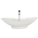 V2102-Bisque Porcelain Vessel Sink