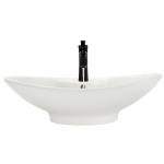 V2102-Bisque Porcelain Vessel Sink