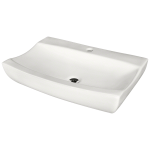 V2302-Bisque Porcelain Vessel Sink