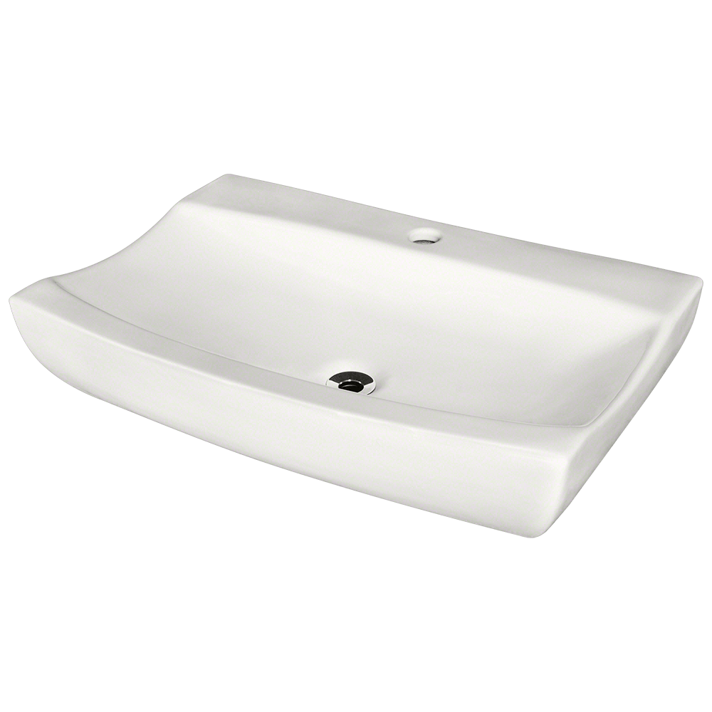 V2302-Bisque Porcelain Vessel Sink