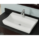 V2302-Bisque Porcelain Vessel Sink
