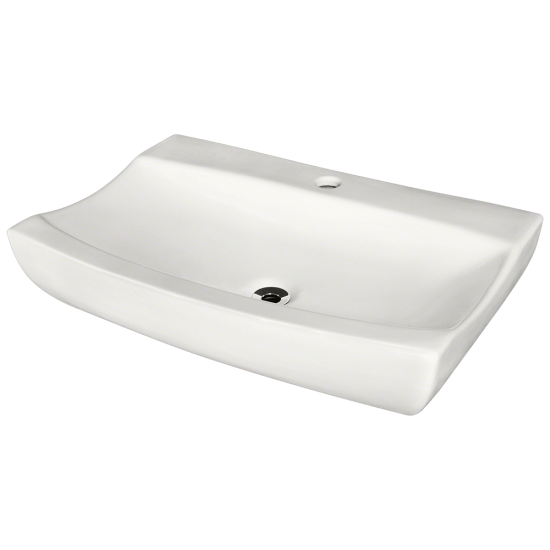 V2302-Bisque Porcelain Vessel Sink