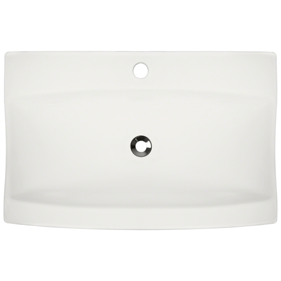 V2302-Bisque Porcelain Vessel Sink