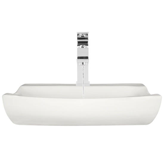 V2302-Bisque Porcelain Vessel Sink
