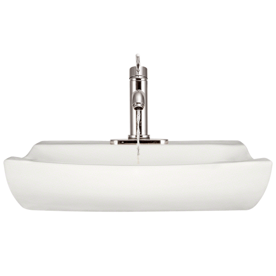 V2302-Bisque Porcelain Vessel Sink