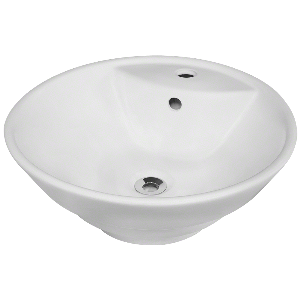 V2003-Bisque Porcelain Vessel Sink