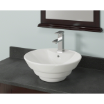 V2003-Bisque Porcelain Vessel Sink