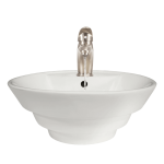 V2003-Bisque Porcelain Vessel Sink