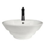 V2003-Bisque Porcelain Vessel Sink