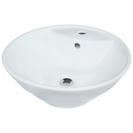 V2003-White Porcelain Vessel Sink