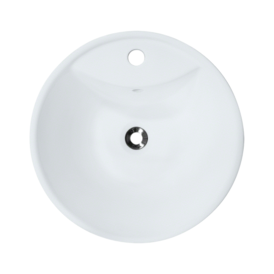 V2003-White Porcelain Vessel Sink