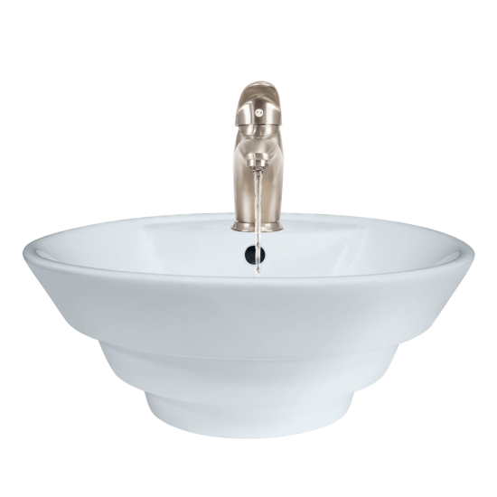 V2003-White Porcelain Vessel Sink