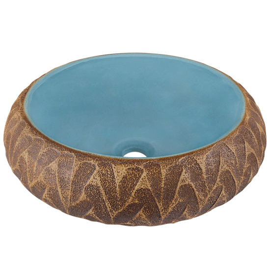 V403 Hand-Thrown Ceramic Vessel Sink