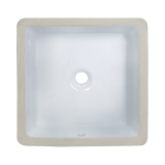 U1414-White Square Porcelain Sink