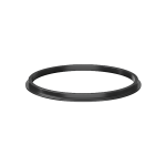 UPMB-SLBL Porcelain Bathroom Sink with Black SinkLink