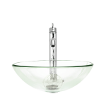 601-Crystal Glass Vessel Sink