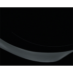 603-Black Dark Colored Glass Vessel Sink