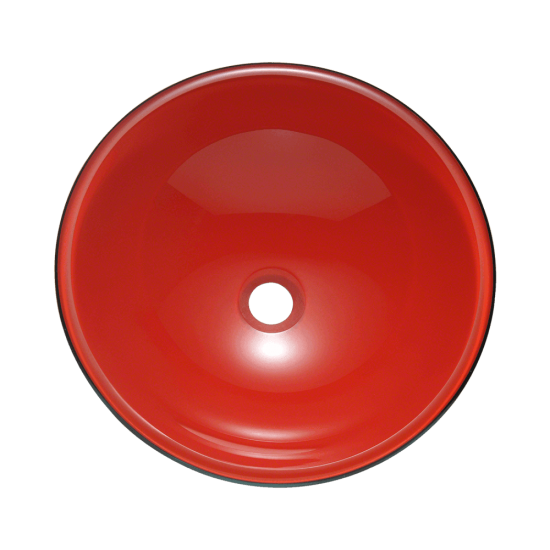 606 Double Layer Glass Vessel Sink
