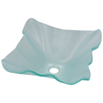 611 Frosted Glass Vessel Sink