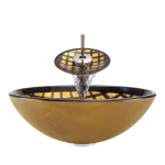 635 Foil Undertone Glass Vessel Sink