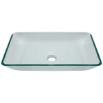 640-Crystal Glass Vessel Bathroom Sink