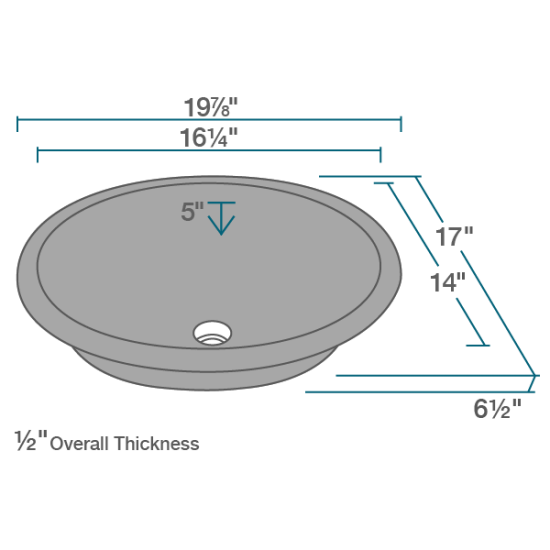 UGM-Black Undermount Glass Bathroom Sink