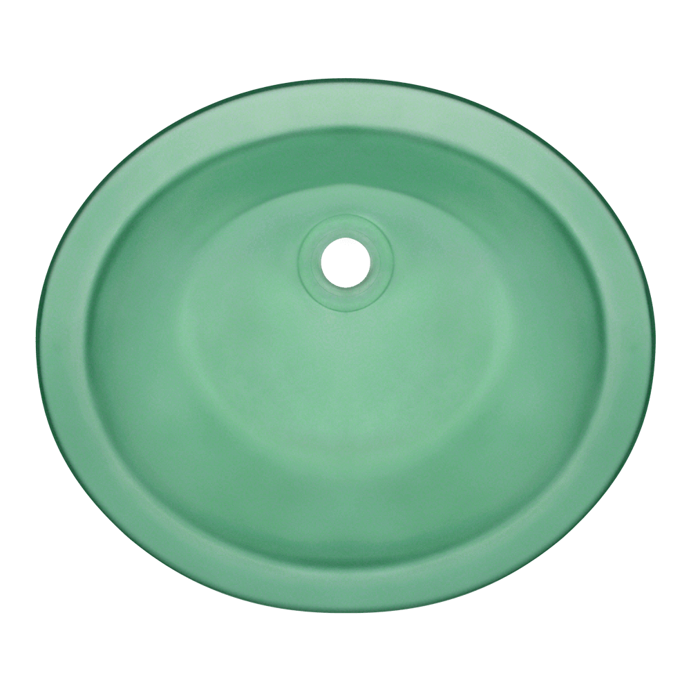 UGM-Emerald Undermount Glass Bathroom Sink