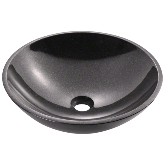 850-Black Granite Vessel Sink