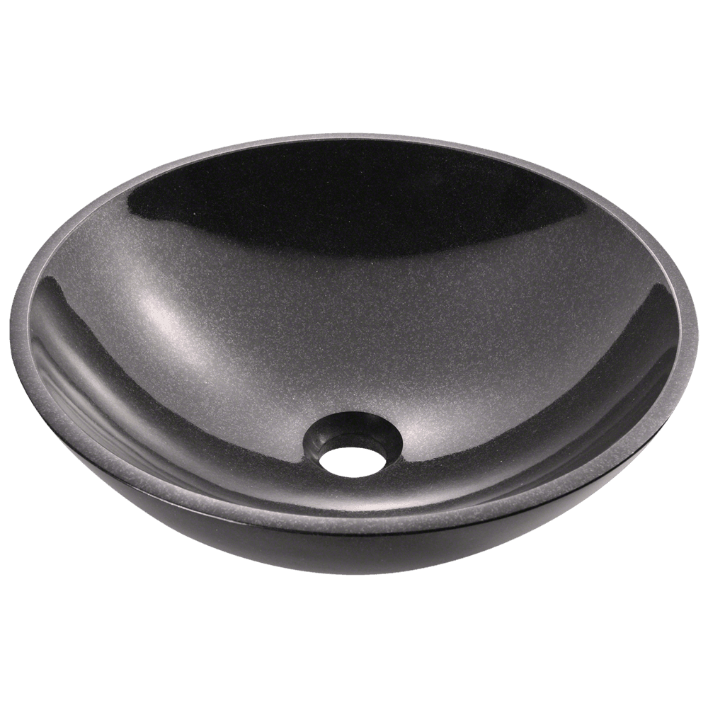 850-Black Granite Vessel Sink