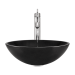 850-Black Granite Vessel Sink
