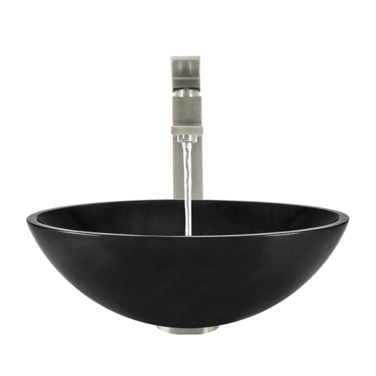 850-Black Granite Vessel Sink