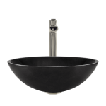 850-Black Granite Vessel Sink