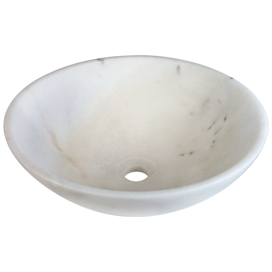 850-White Granite Vessel Sink
