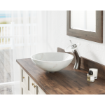 850-White Granite Vessel Sink