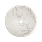 850-White Granite Vessel Sink