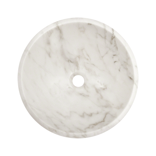 850-White Granite Vessel Sink