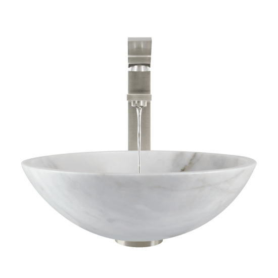 850-White Granite Vessel Sink
