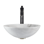 850-White Granite Vessel Sink