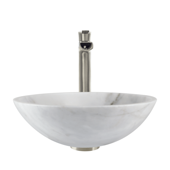 850-White Granite Vessel Sink