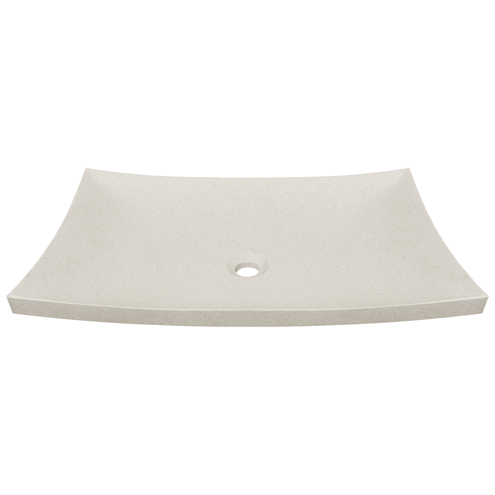 858 Cream Pinta Compound Marble Vessel Sink