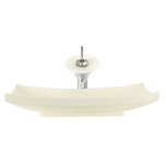 858 Cream Pinta Compound Marble Vessel Sink