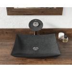 860 Honed Basalt Vessel Sink