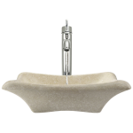 867 Galaga Beige Marble Vessel Sink
