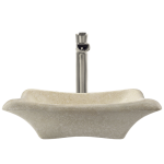 867 Galaga Beige Marble Vessel Sink