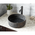 953 Single Bowl Vessel Bronze Bathroom Sink