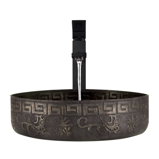 953 Single Bowl Vessel Bronze Bathroom Sink