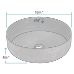 953 Single Bowl Vessel Bronze Bathroom Sink