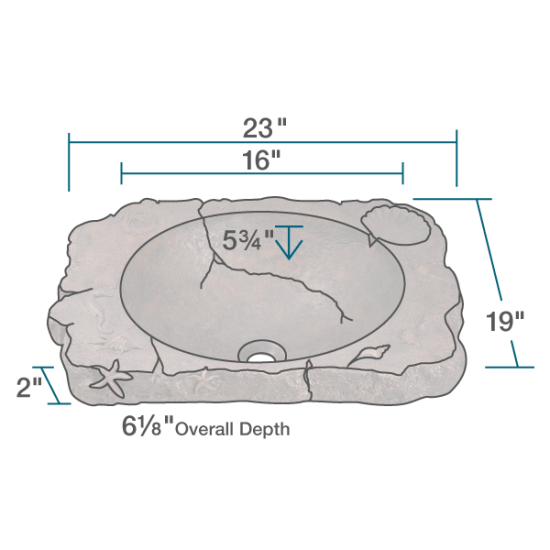 960 Bronze Drop-In Sink