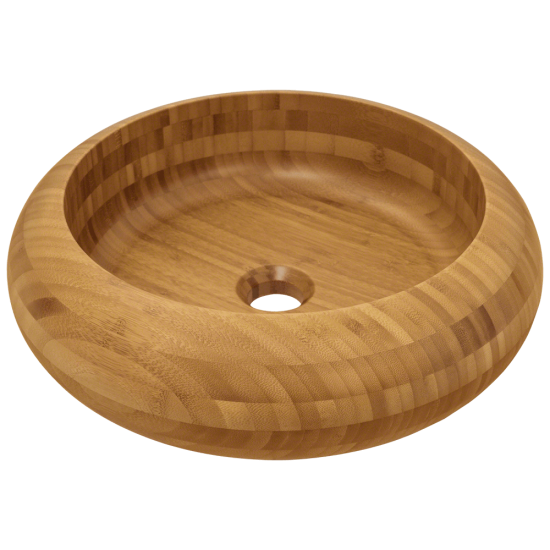 893 Bamboo Vessel Bathroom Sink